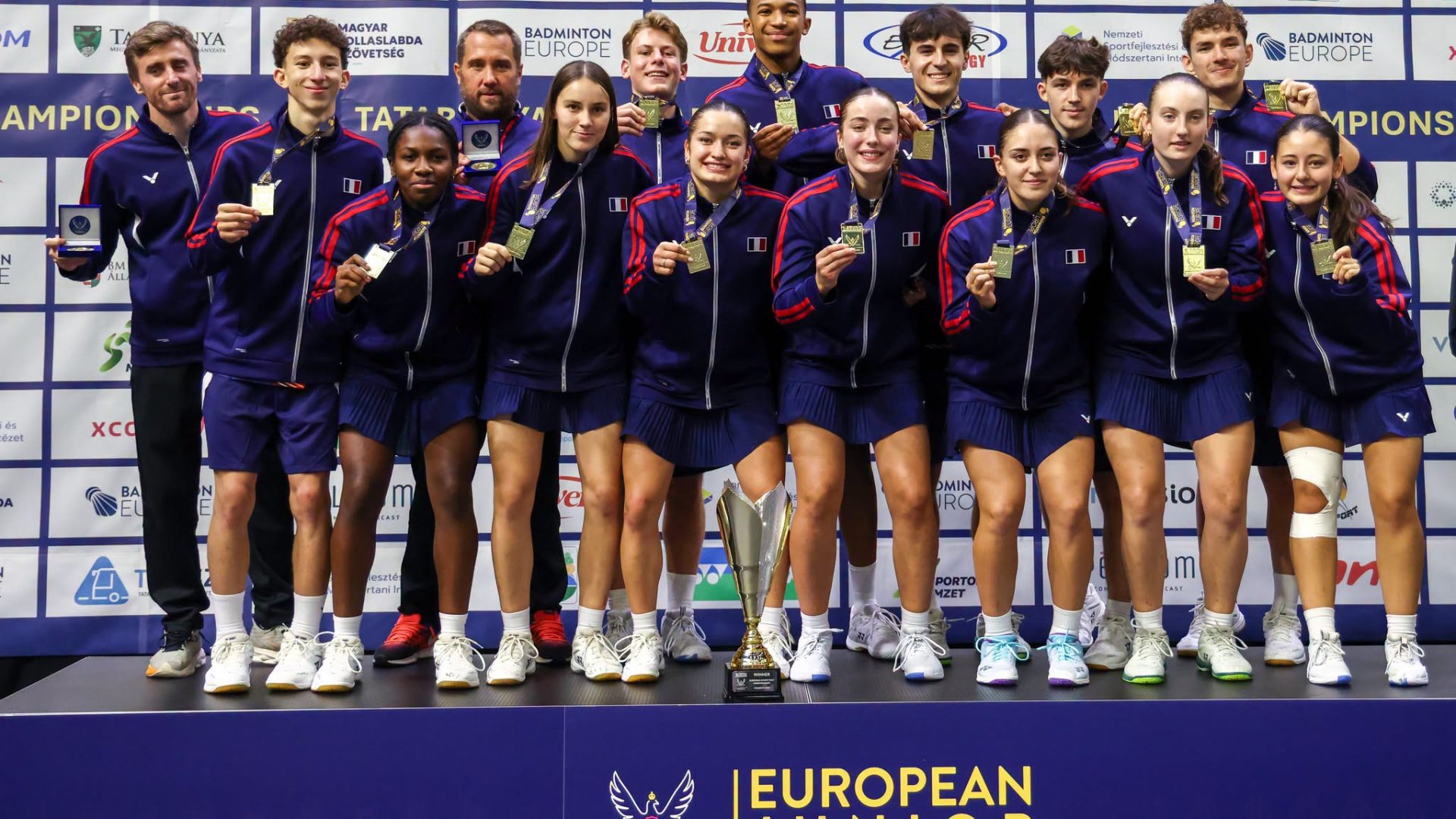 Les U19 au sommet de l&rsquo;Europe